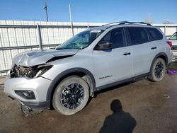 Nissan salvage cars for sale: 2019 Nissan Pathfinder S