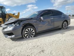 Salvage cars for sale from Copart West Palm Beach, FL: 2017 Honda Accord Hybrid