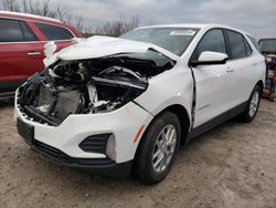 Salvage cars for sale from Copart Leroy, NY: 2022 Chevrolet Equinox LT