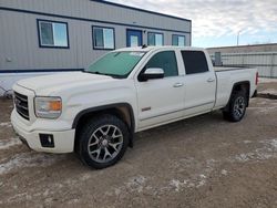 Salvage cars for sale from Copart Bismarck, ND: 2014 GMC Sierra K1500 SLT