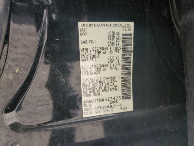 2016 Nissan Titan XD SL