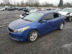 Vehiculos salvage en venta de Copart Portland, OR: 2017 KIA Forte LX