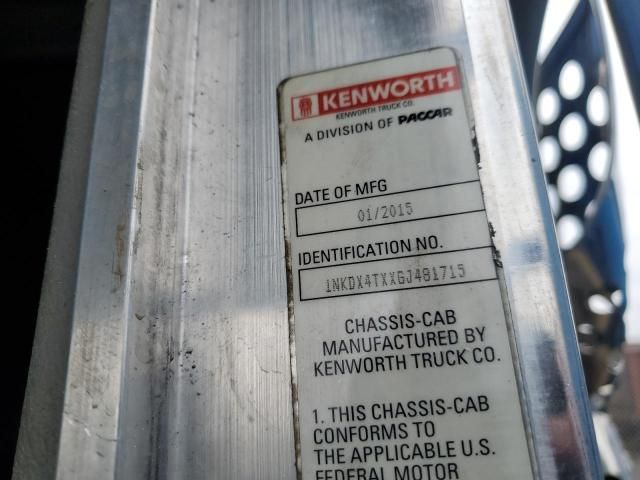 2016 Kenworth Construction T800