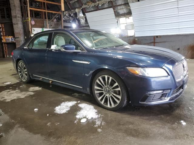 2017 Lincoln Continental Reserve