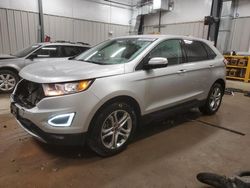 Ford salvage cars for sale: 2017 Ford Edge Titanium