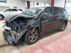 Toyota Highlander salvage cars for sale: 2016 Toyota Highlander LE