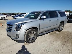 Cadillac Escalade salvage cars for sale: 2017 Cadillac Escalade ESV Luxury