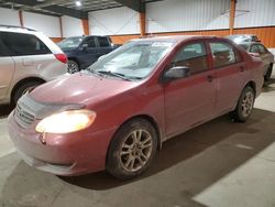 Toyota Corolla salvage cars for sale: 2005 Toyota Corolla CE