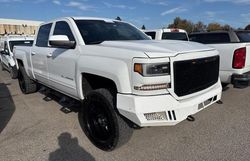 Chevrolet Silverado k1500 lt salvage cars for sale: 2017 Chevrolet Silverado K1500 LT