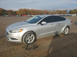 Ford salvage cars for sale: 2018 Ford Fusion SE