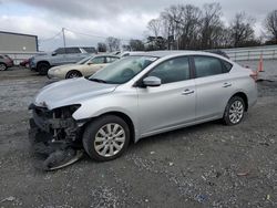 Nissan salvage cars for sale: 2014 Nissan Sentra S