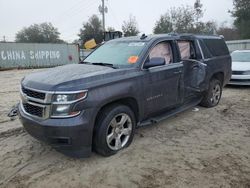 Salvage cars for sale from Copart Midway, FL: 2016 Chevrolet Suburban C1500 LT