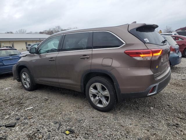 2018 Toyota Highlander Hybrid Limited