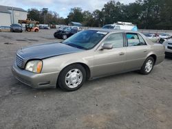 Cadillac Deville salvage cars for sale: 2002 Cadillac Deville