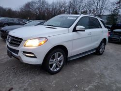 Mercedes-Benz salvage cars for sale: 2015 Mercedes-Benz ML 350 4matic