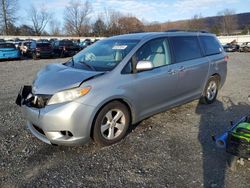 Toyota Sienna le salvage cars for sale: 2011 Toyota Sienna LE