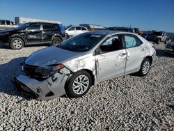 Toyota Corolla salvage cars for sale: 2019 Toyota Corolla L