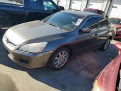 Honda Accord ex salvage cars for sale: 2006 Honda Accord EX