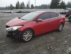 KIA salvage cars for sale: 2014 KIA Forte EX