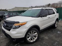 Ford salvage cars for sale: 2015 Ford Explorer XLT