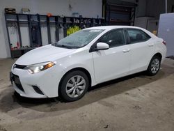 Toyota Corolla salvage cars for sale: 2016 Toyota Corolla L