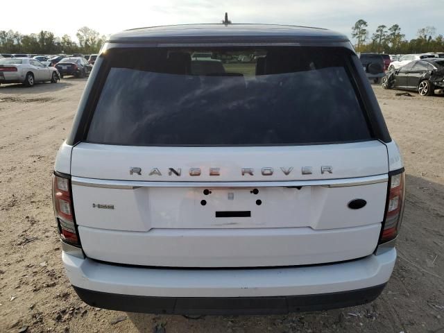 2016 Land Rover Range Rover HSE