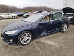 Tesla Model s salvage cars for sale: 2015 Tesla Model S 85D