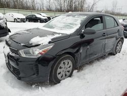 Salvage cars for sale from Copart Leroy, NY: 2020 KIA Rio LX