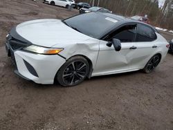 Toyota Camry salvage cars for sale: 2020 Toyota Camry XSE