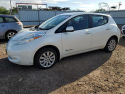 Nissan Leaf salvage cars for sale: 2015 Nissan Leaf S