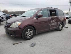 Honda salvage cars for sale: 2007 Honda Odyssey EXL