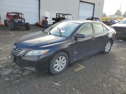 Toyota salvage cars for sale: 2008 Toyota Camry Hybrid