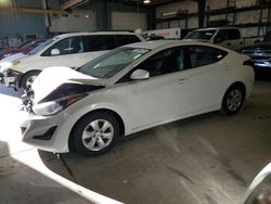 Hyundai salvage cars for sale: 2016 Hyundai Elantra SE