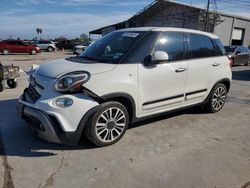 Fiat 500 salvage cars for sale: 2019 Fiat 500L Trekking