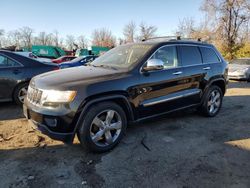 Jeep Grand Cherokee salvage cars for sale: 2012 Jeep Grand Cherokee Overland