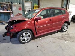 Pontiac Vibe salvage cars for sale: 2008 Pontiac Vibe