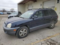 Hyundai Santa fe salvage cars for sale: 2004 Hyundai Santa FE GL