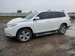 Toyota Highlander salvage cars for sale: 2013 Toyota Highlander Limited