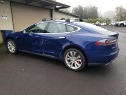 Tesla salvage cars for sale: 2015 Tesla Model S P85D