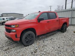 Chevrolet Silverado k1500 Custom Vehiculos salvage en venta: 2021 Chevrolet Silverado K1500 Custom