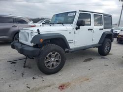 Jeep Wrangler Unlimited Sport salvage cars for sale: 2016 Jeep Wrangler Unlimited Sport