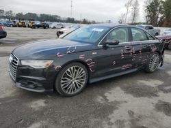 Salvage cars for sale from Copart Dunn, NC: 2017 Audi A6 Prestige