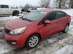 KIA rio salvage cars for sale: 2013 KIA Rio LX