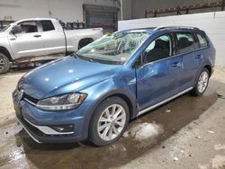 Volkswagen Golf salvage cars for sale: 2018 Volkswagen Golf Alltrack S