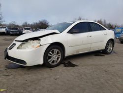 Pontiac salvage cars for sale: 2006 Pontiac G6 SE1