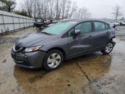 Honda salvage cars for sale: 2015 Honda Civic LX