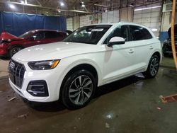 Audi salvage cars for sale: 2021 Audi Q5 Premium Plus