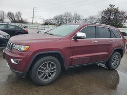 Jeep Grand Cherokee salvage cars for sale: 2017 Jeep Grand Cherokee Limited