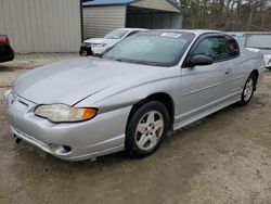 Chevrolet Montecarlo Vehiculos salvage en venta: 2002 Chevrolet Monte Carlo SS