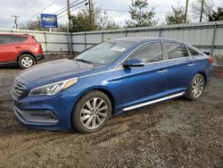 Salvage cars for sale from Copart Hillsborough, NJ: 2015 Hyundai Sonata Sport